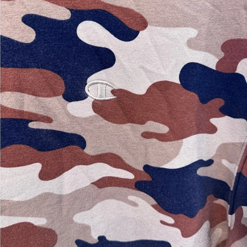 Champion Men's Camo Crewneck Sweater